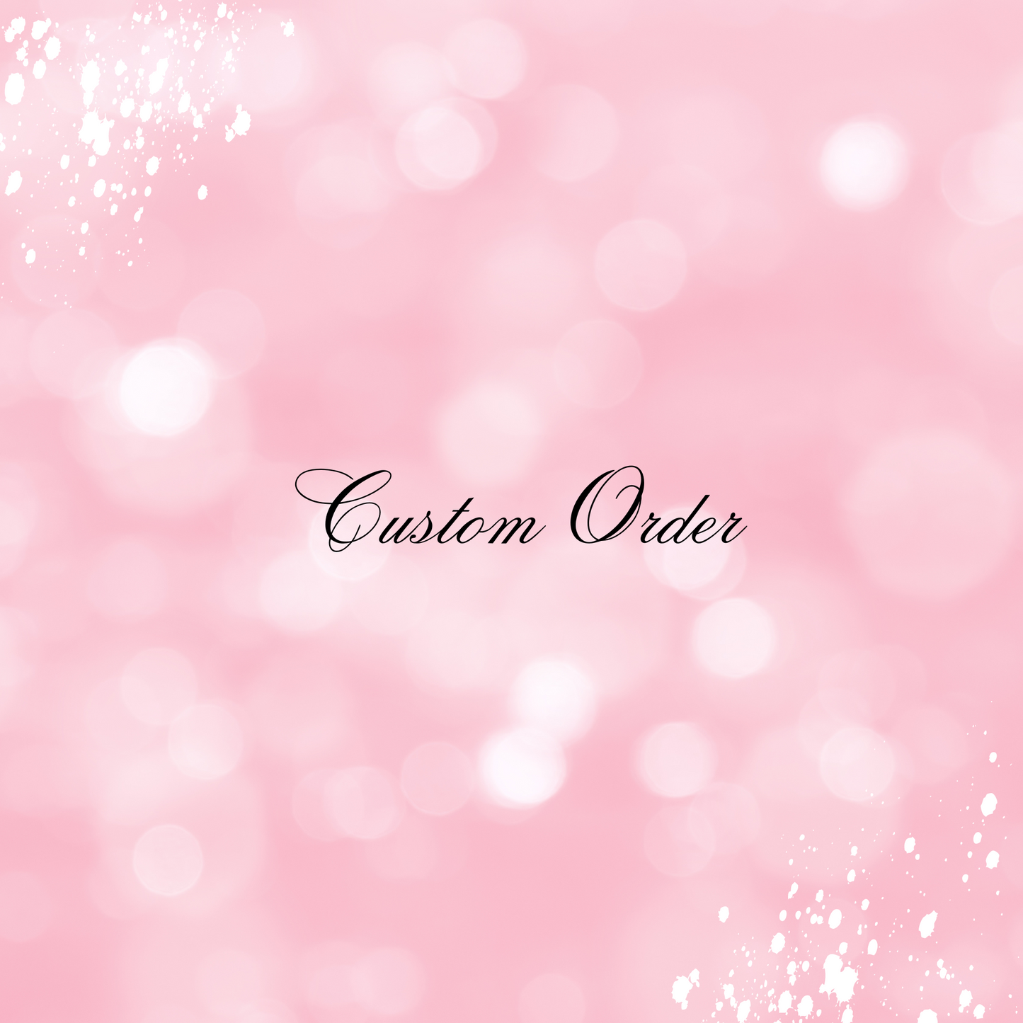 Custom order for Geraldine
