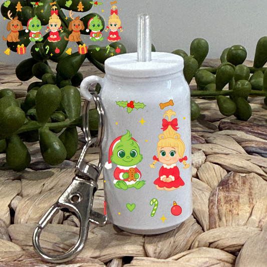 G Babies -Glass Can Keychain UV DTF Wrap