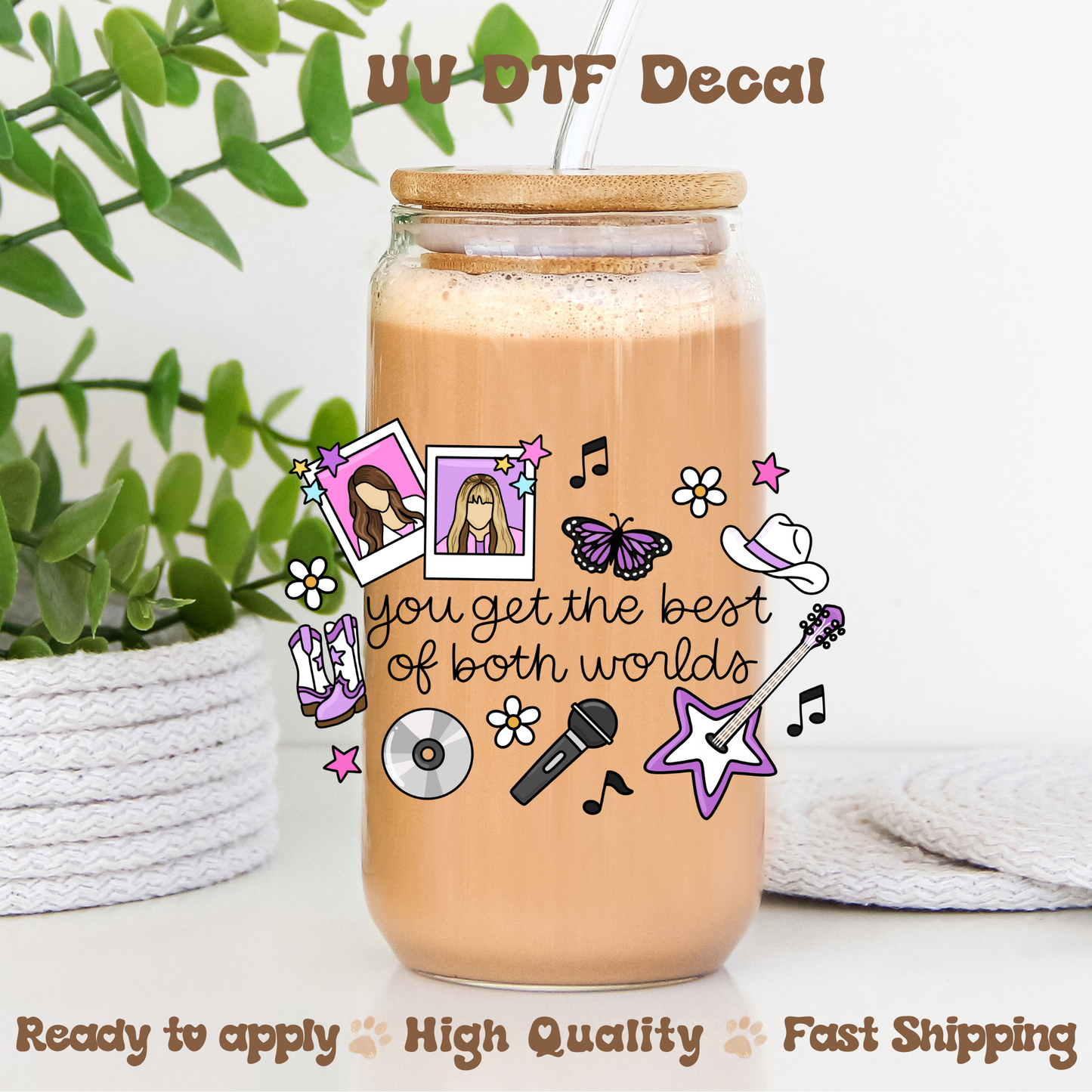 HM Best - UVDTF Decal