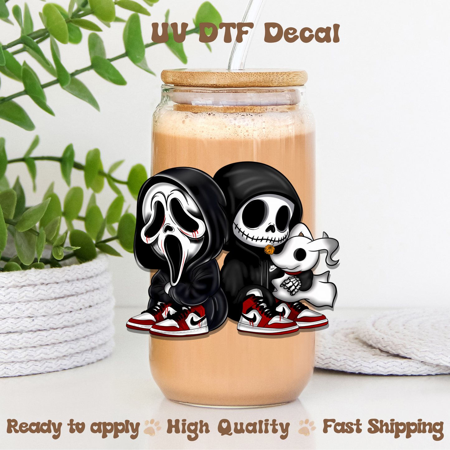J And Ghost - UVDTF Decal