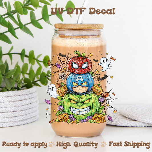 SAH Pumpkins - UVDTF Decal