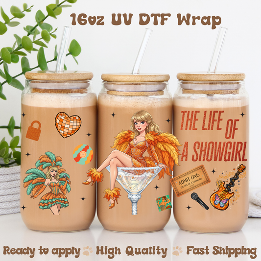 Show G T-16oz UV DTF Wrap