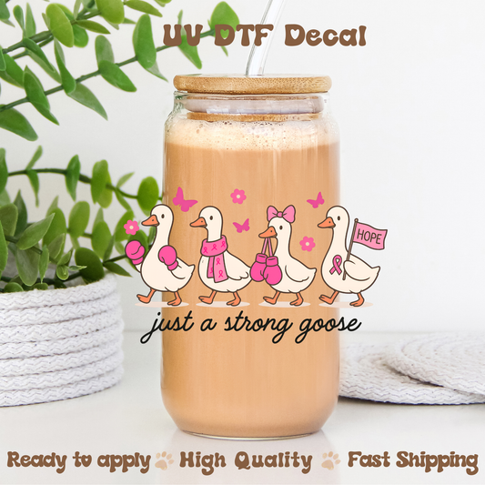 Strong Goose - UVDTF Decal