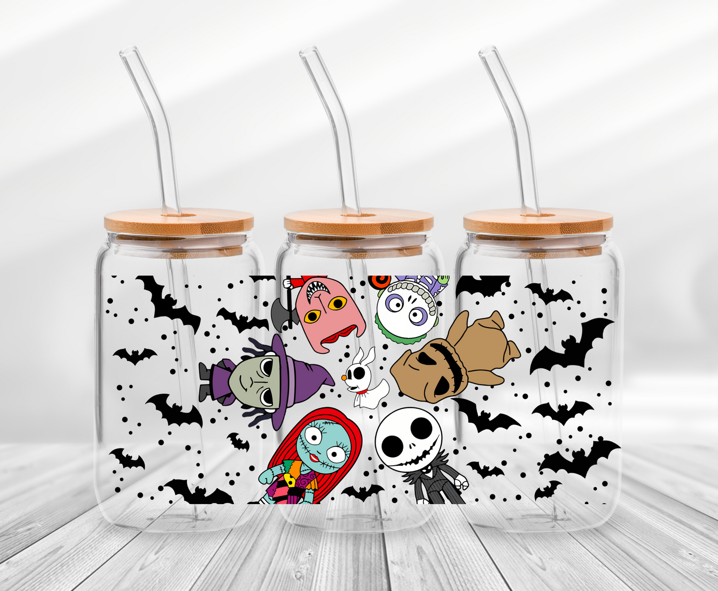 NBC Bats -16oz UVDTF Cup Wrap