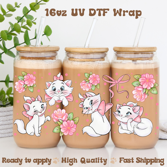 A Cats -16oz UV DTF Wrap