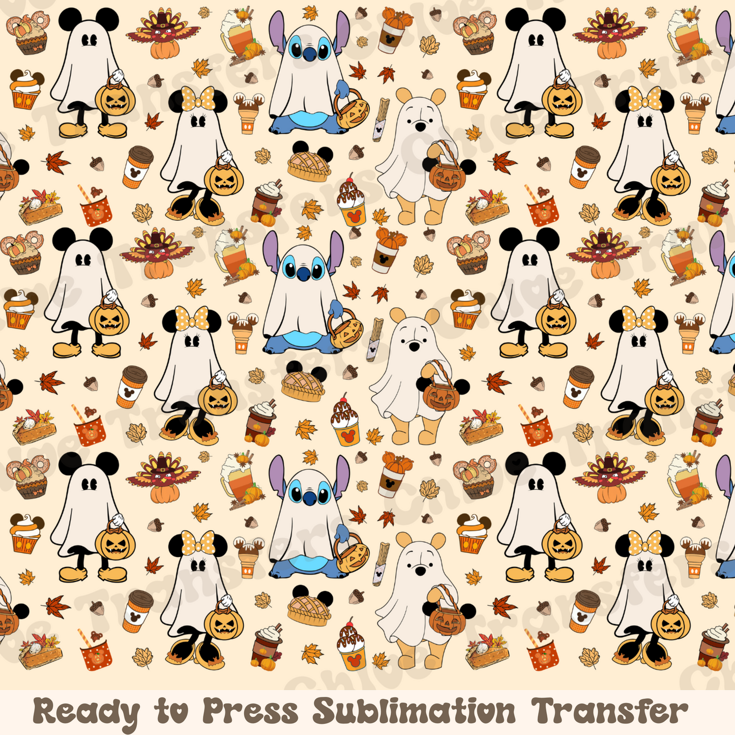 Autumn Ghosts - Sublimation Sheet