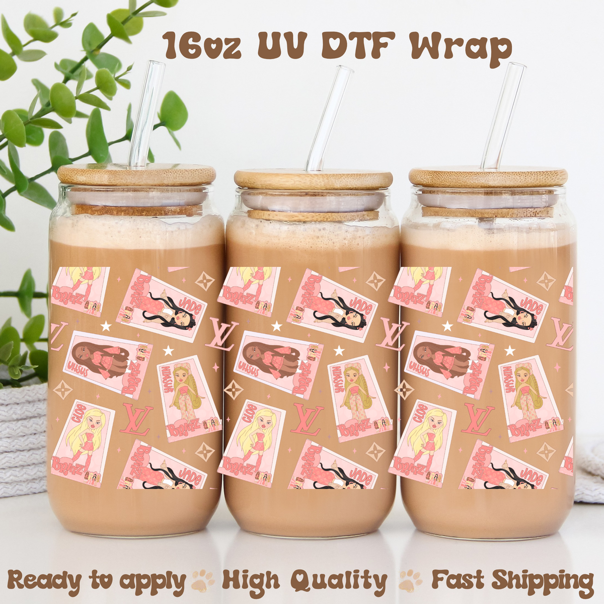 BD Pink - UV DTF Wrap