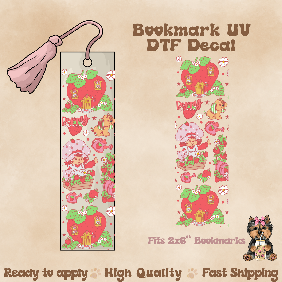 Berry Sweet - UV DTF Wrap