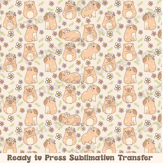 Capybaras - Sublimation Sheet