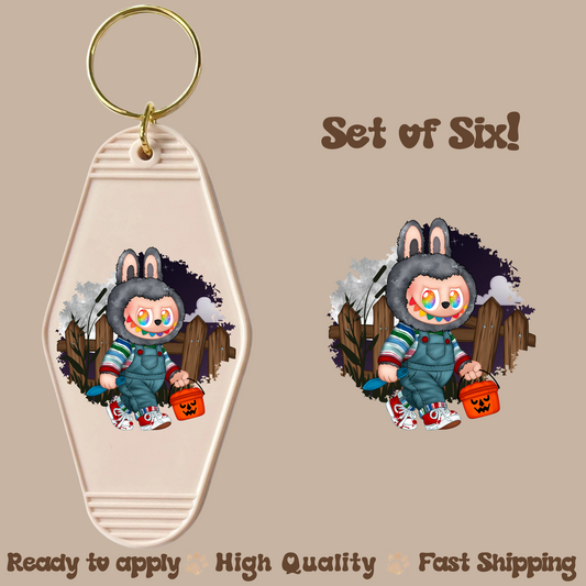 C bubu - UV DTF Motel Keychain Decal