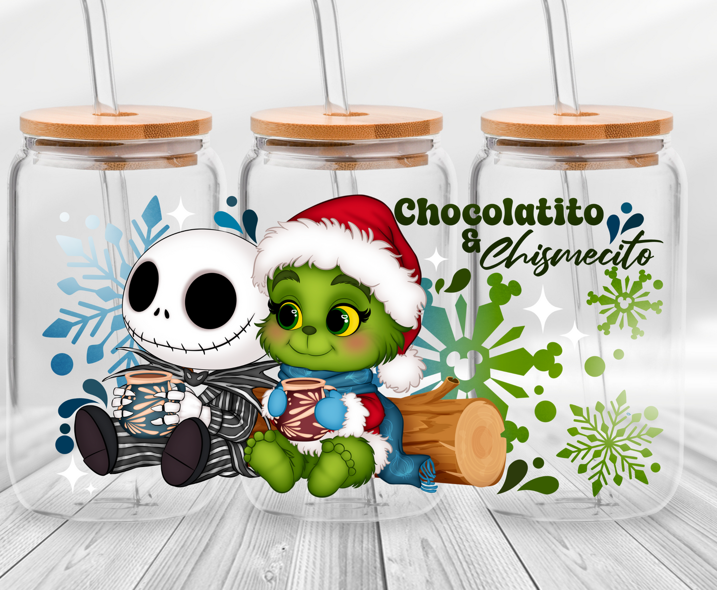 Chocolatito y Chisme 2 -16oz UVDTF Cup Wrap