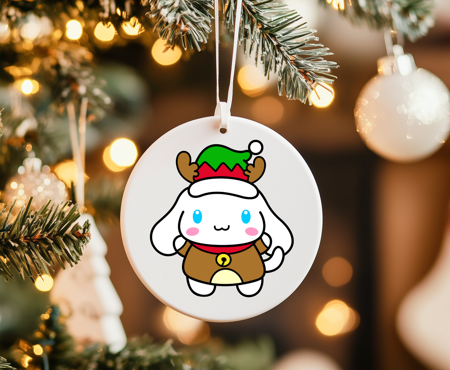 Christmas Puppy -UVDTF Ornament Decal