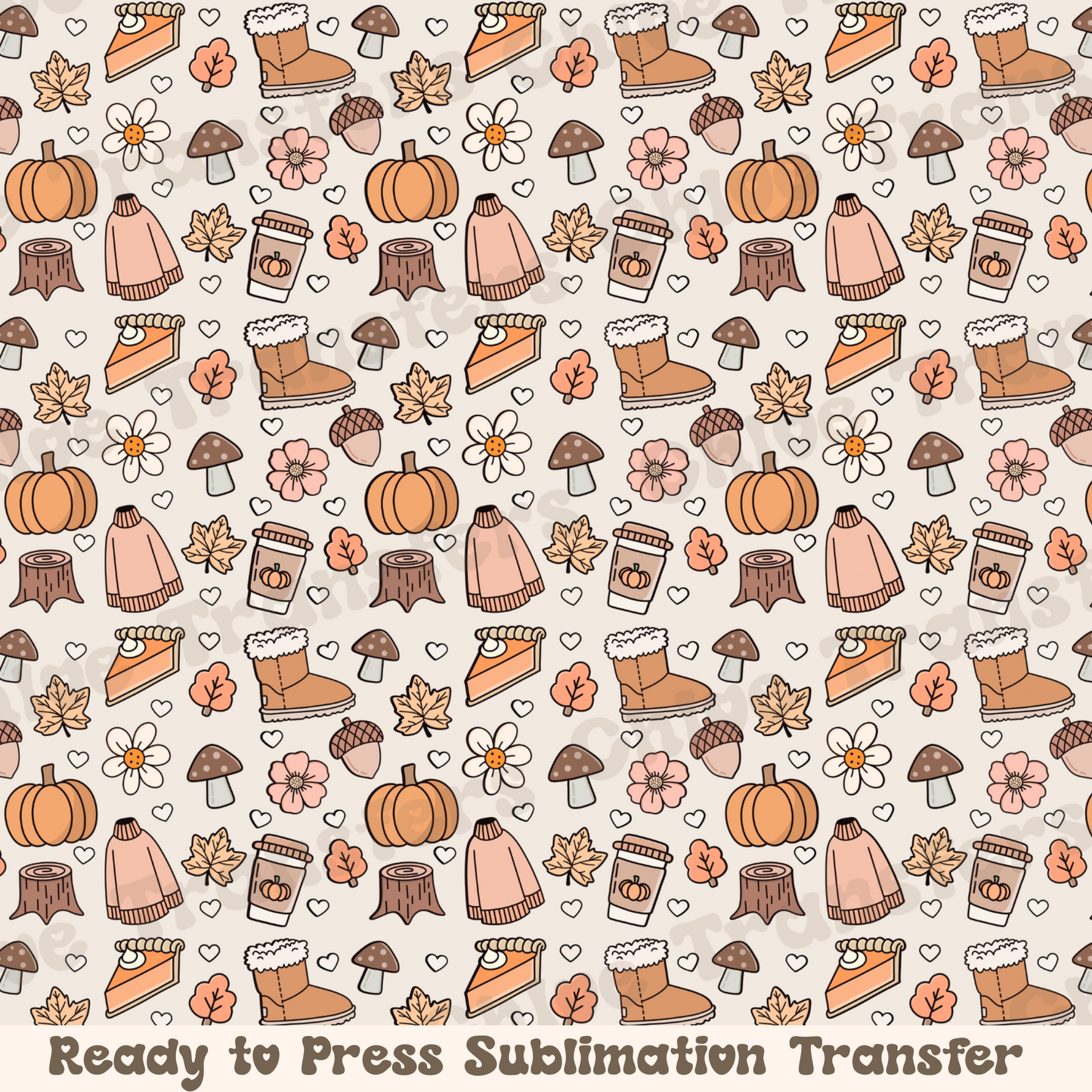 Cozy Fall - Sublimation Sheet