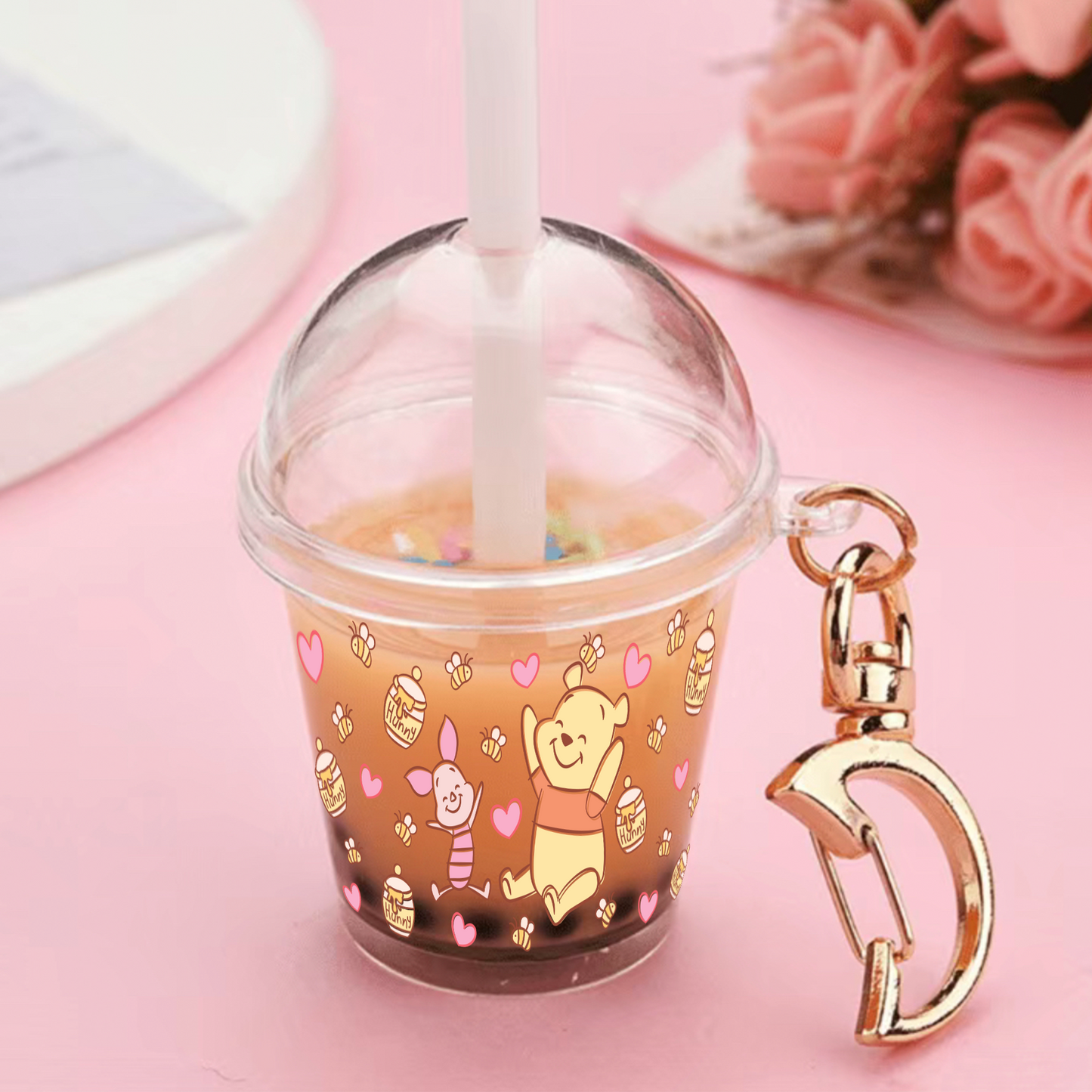 Cute Honey Bear -Mini UVDTF Wrap
