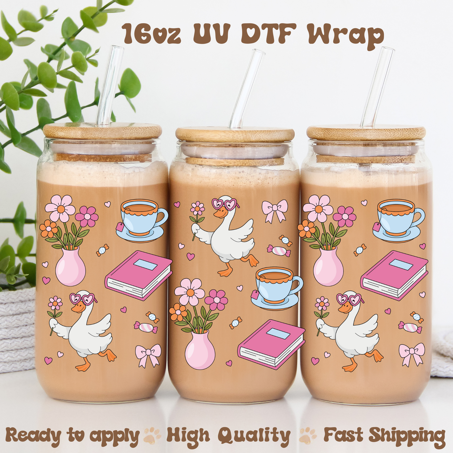 Cute Things - 16oz UV DTF Wrap