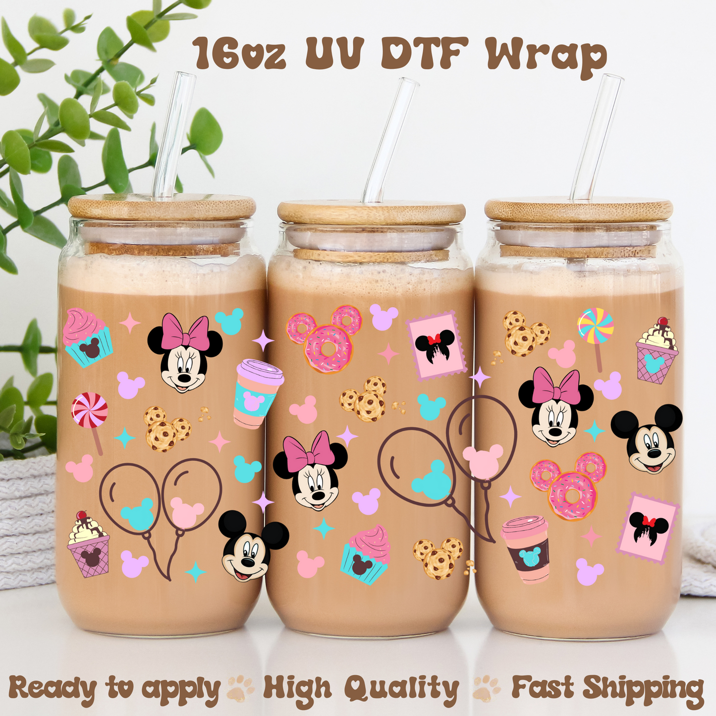 Delicious Snacks - 16oz UV DTF Wrap