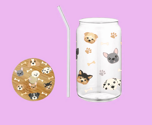 Dogs UV DTF Lid Decal