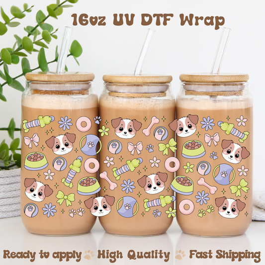 Dog Stuff - 16oz UV DTF Wrap