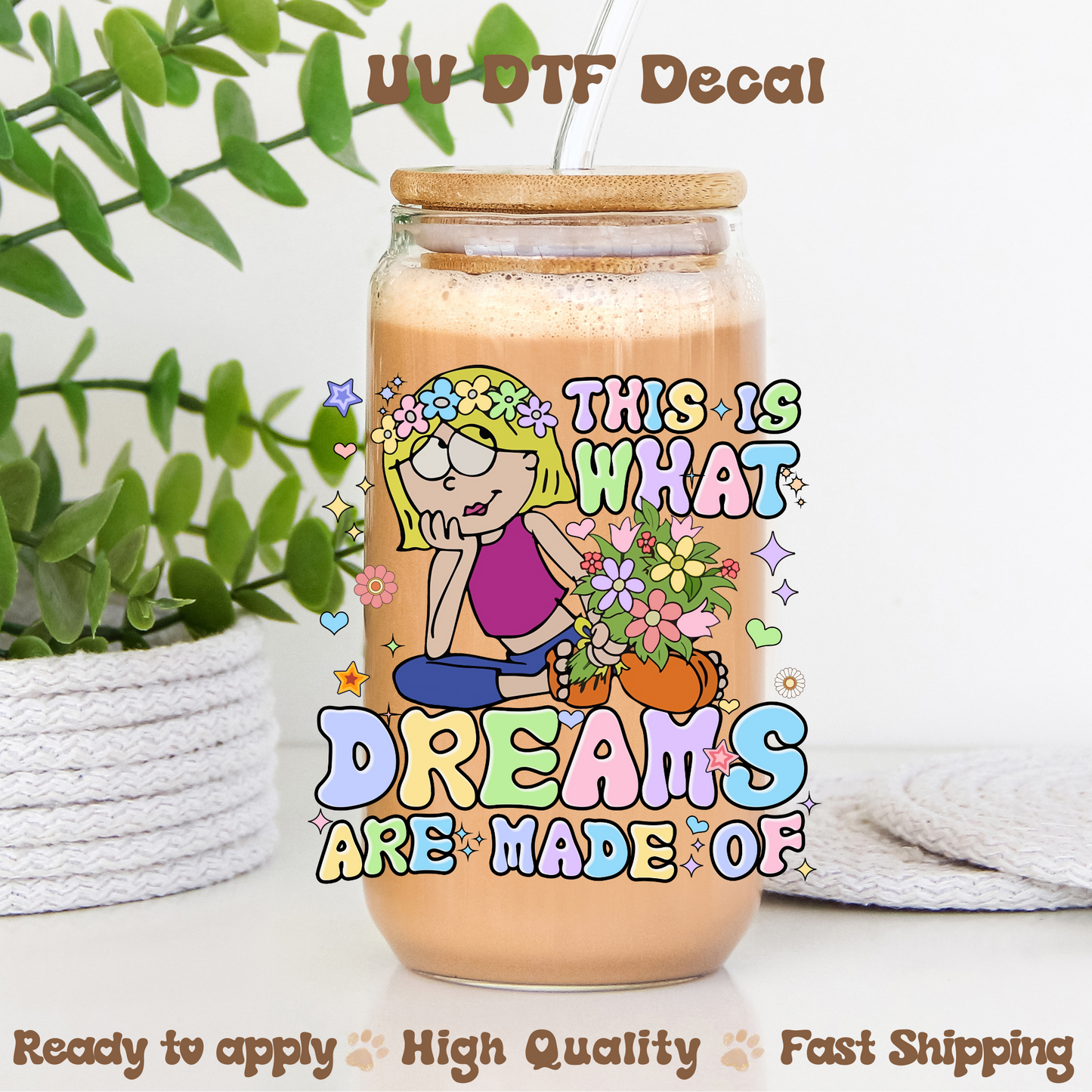 Dreams Stars- UVDTF Decal