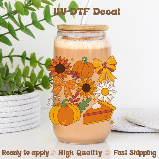 Fall Things - UVDTF Decal