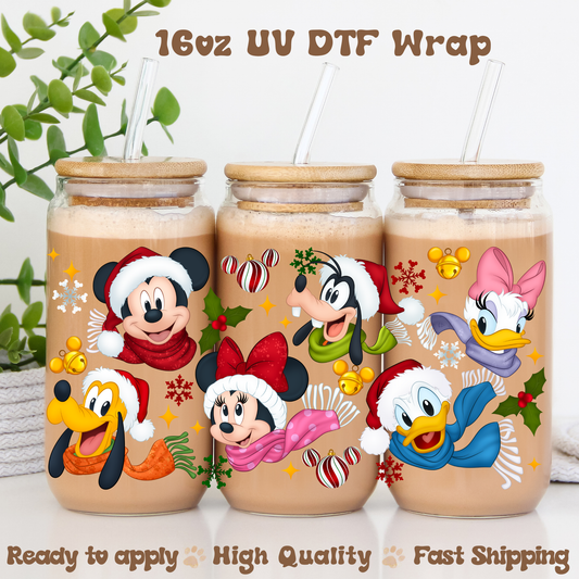 Fantastic Christmas -16oz UV DTF Wrap