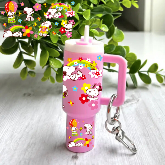 Floral fun-Mini tumbler wrap
