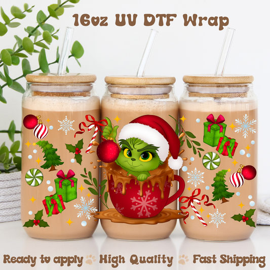 G Coffee -16oz UV DTF Wrap
