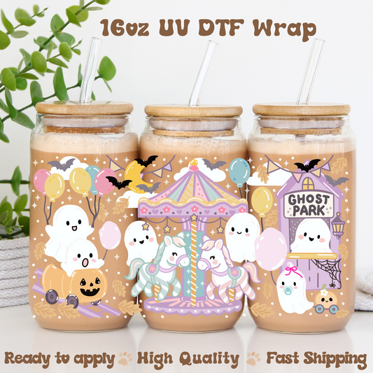 Ghost Park -16oz UV DTF Wrap