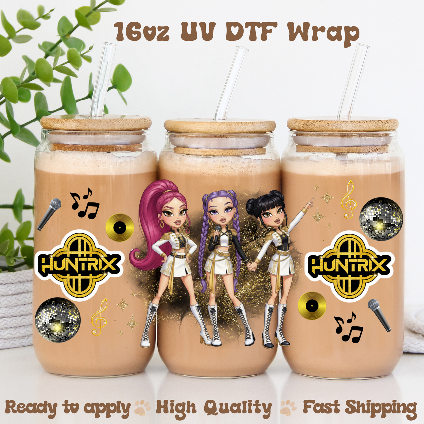 Golden KDH -16oz UV DTF Wrap