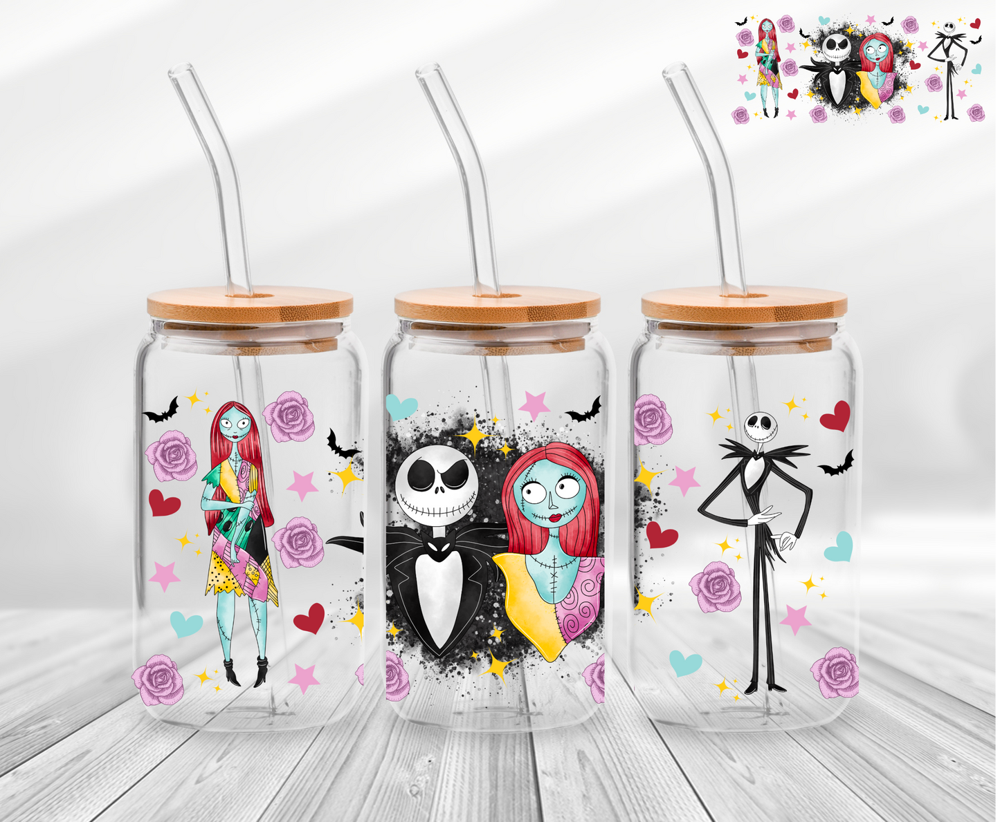 Halloween Love -16oz UVDTF Cup Wrap