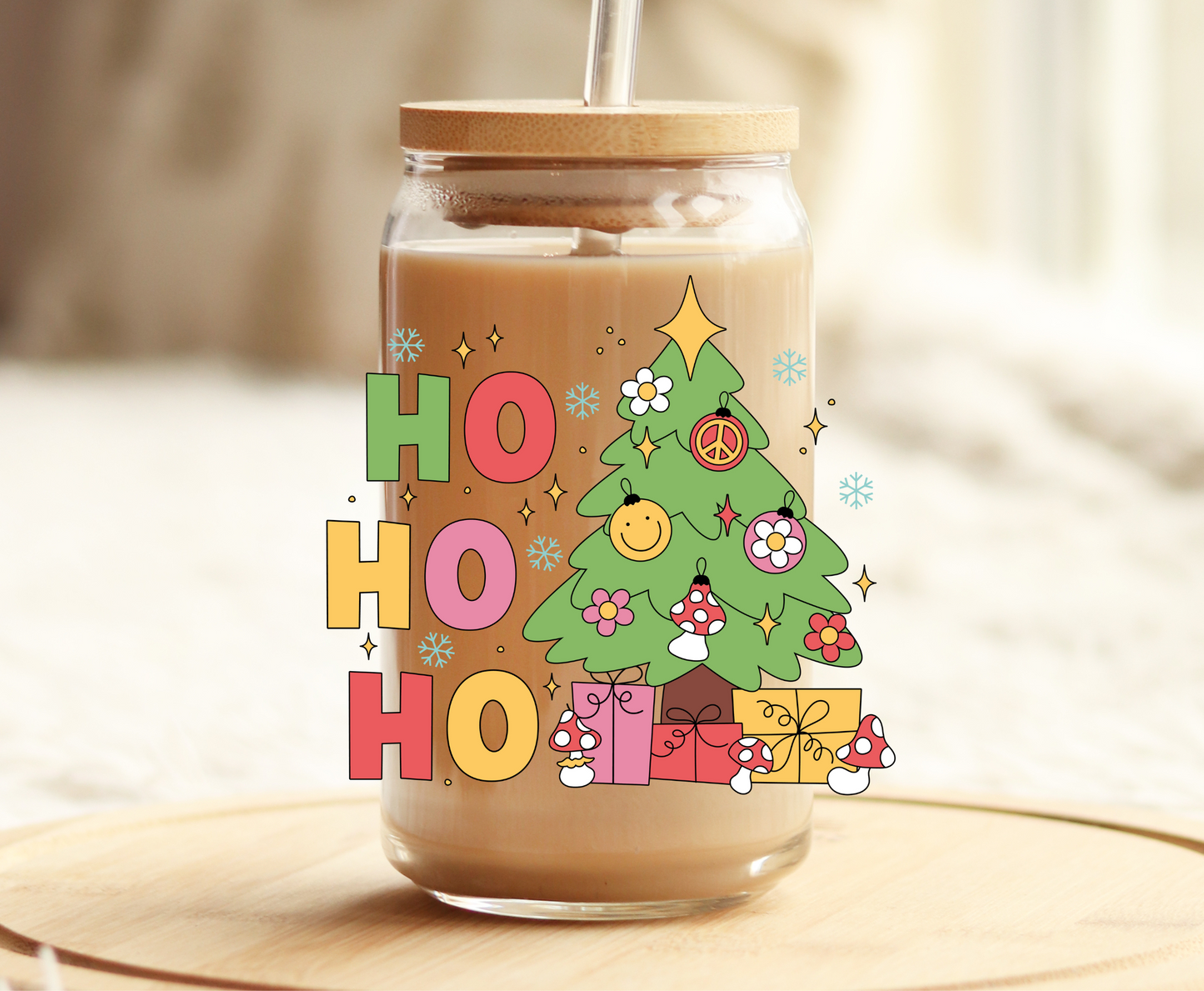 Ho HO HO -UVDTF Decal