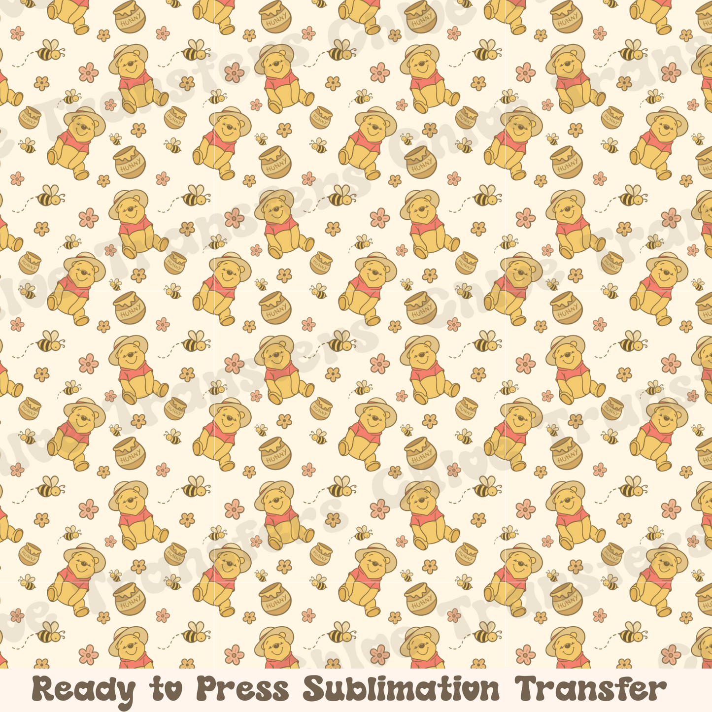 Honey And Bees - Sublimation Sheet