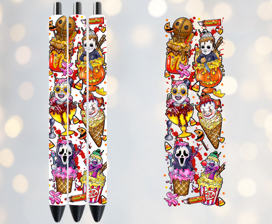Horror ice creams- UVDTF Pen Wrap