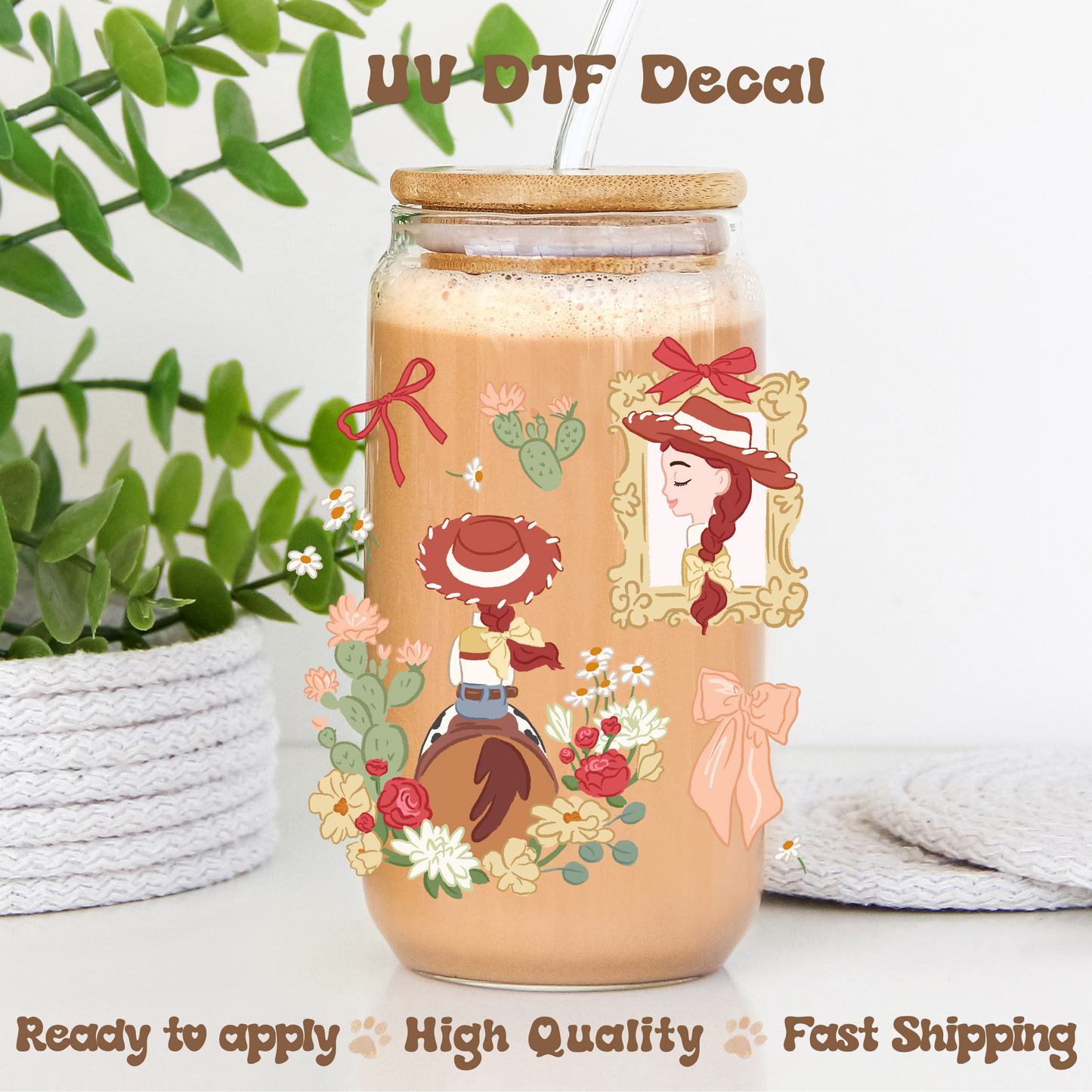 Howdy J2 - UVDTF Decal