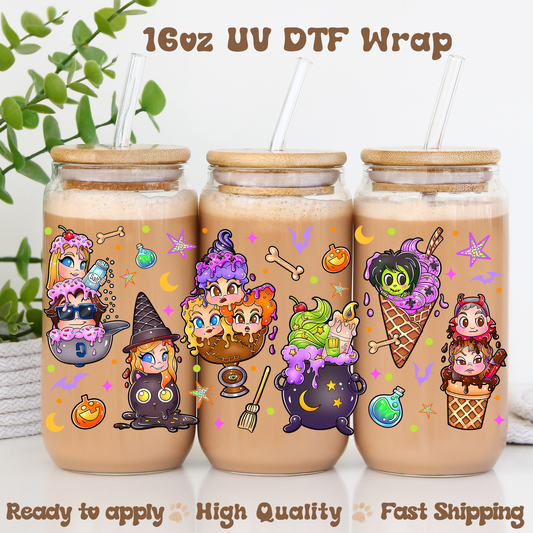 HP ice creams - 16oz UV DTF Wrap