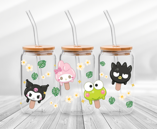 Kawaii Ice Cream- 16oz UV DTF Wrap