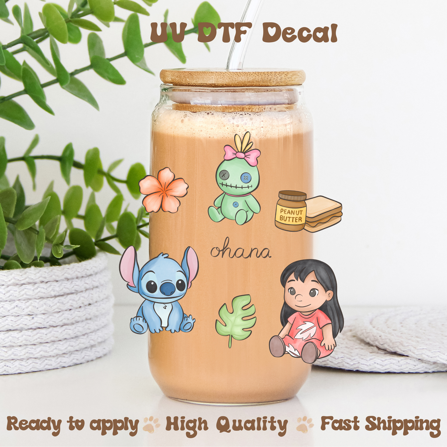 L&S PB&J - UVDTF Decal