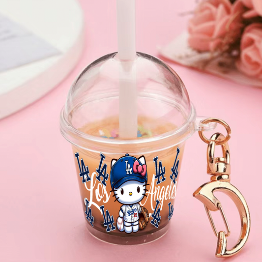 LA Cat blue -Mini UVDTF Wrap