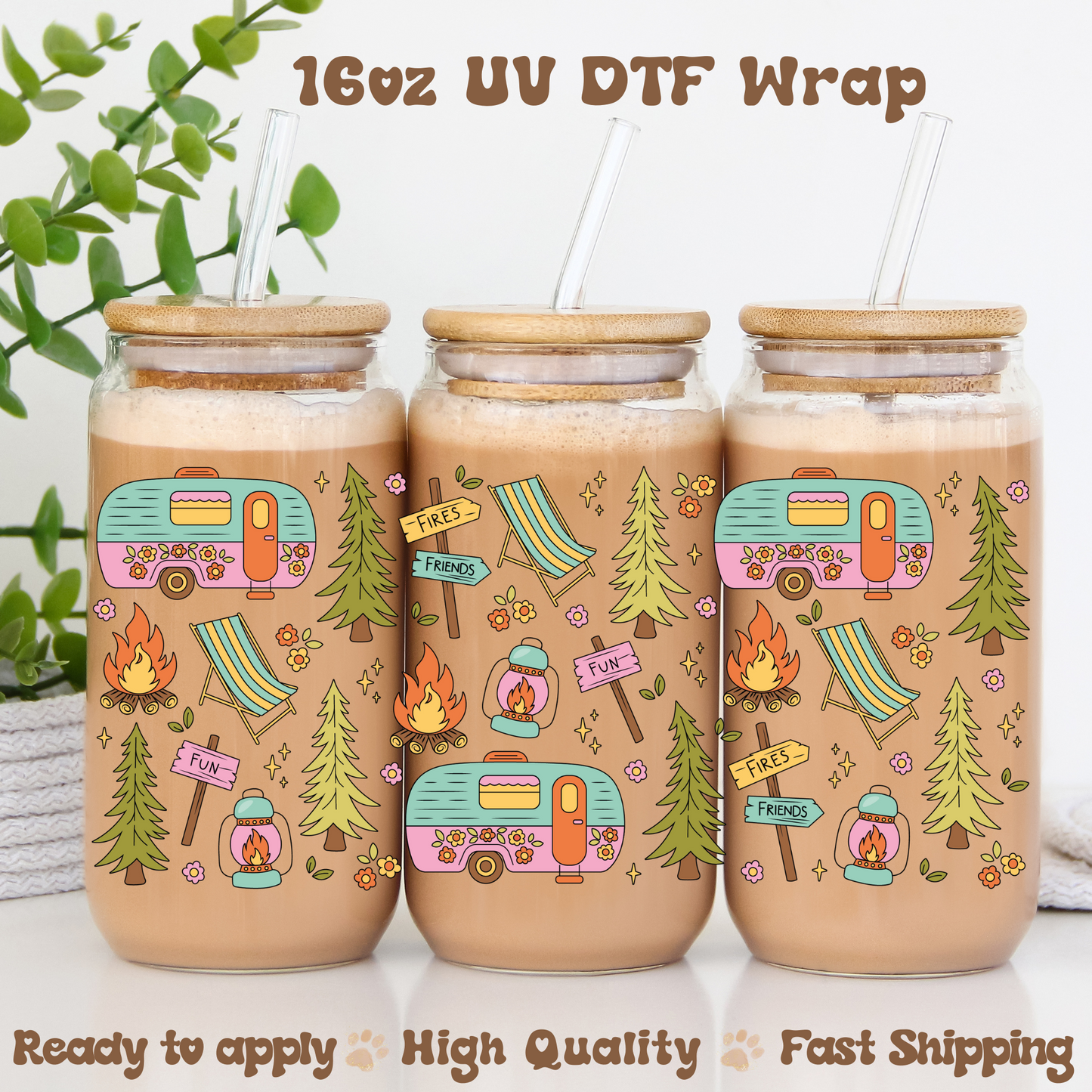 Little Escape - 16oz UV DTF Wrap