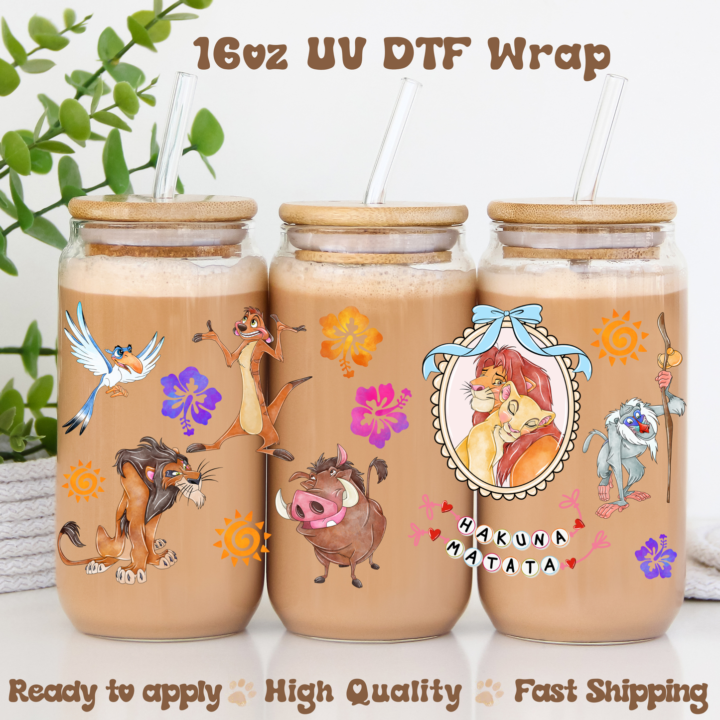 L K -16oz UV DTF Wrap