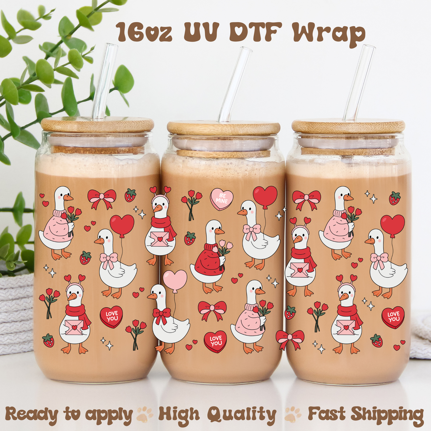Love Goose - 16oz UV DTF Wrap