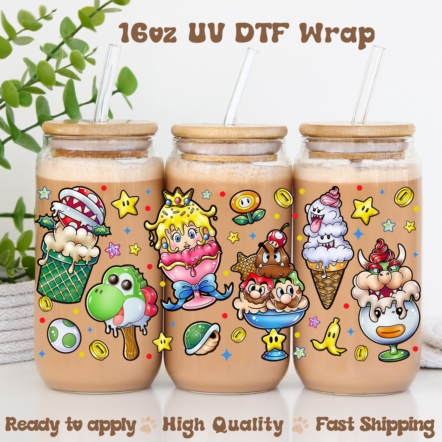 M ice creams - 16oz UV DTF Wrap