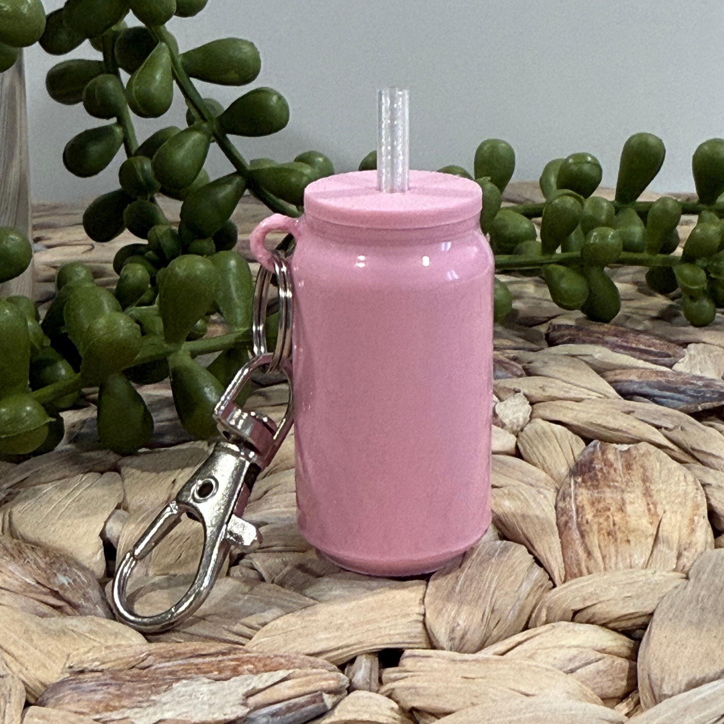 Mini Beer Can Keychain