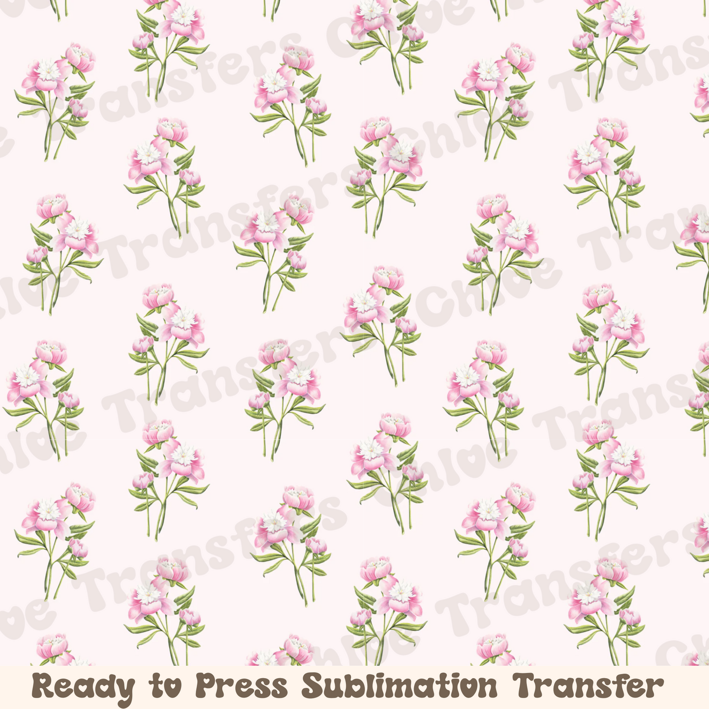 Pink Bouquet - Sublimation Sheet