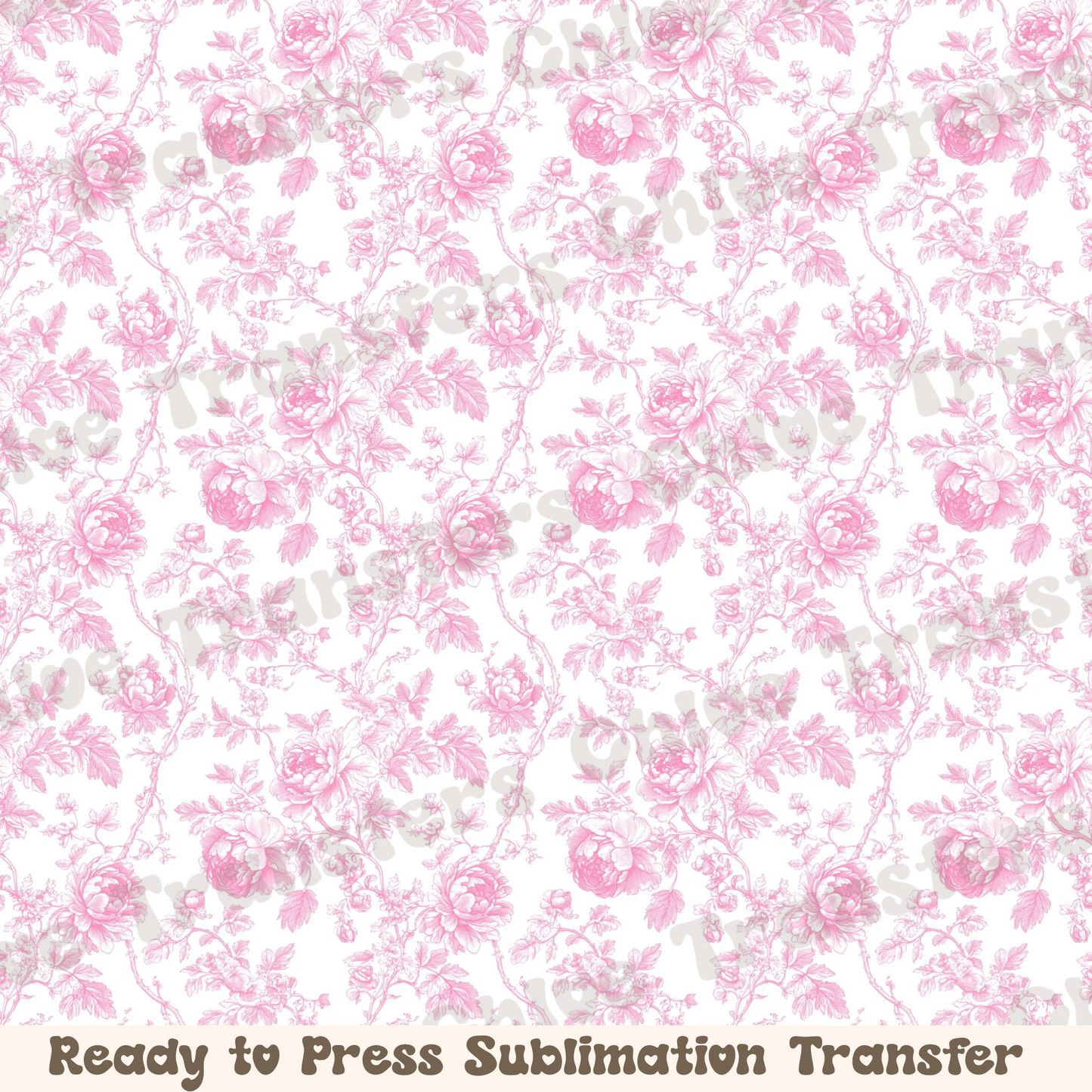 Pink Roses - Sublimation Sheet