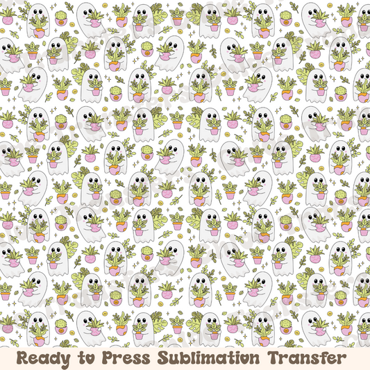 Plants and Ghosts - Sublimation Sheet