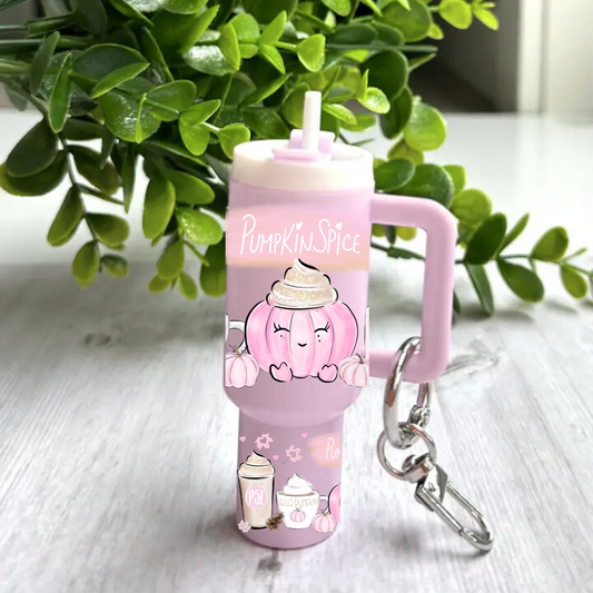 Pumpkin Spice -Mini tumbler wrap