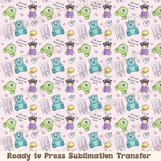 Scare Team - Sublimation Sheet