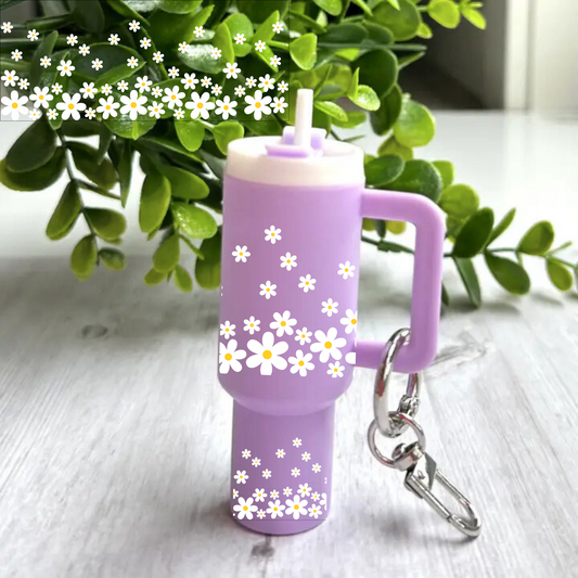 Scattered daisies -Mini tumbler wrap