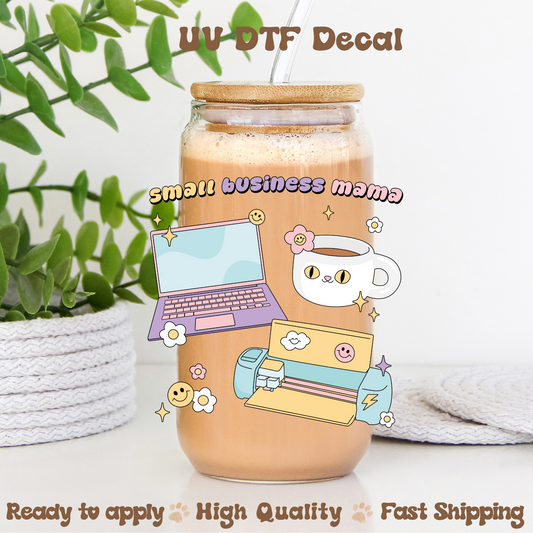 Small Business Mama - UVDTF Decal